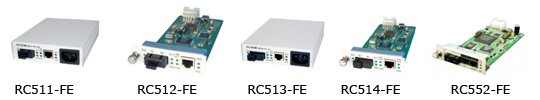  Fast Ethernet     RC511/512-FE, RC513/514-FE, RC552-FE